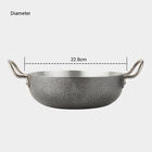Aluminium Kadhai - 9 in. (1.5L), , small image number null
