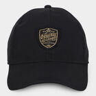 Men's Black Fabric Cap, , small