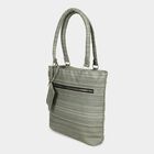 Women's Olive Green Polyurethane Tote Bag, , small image number null