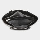 Women's White Polyurethane Tote Bag, , small image number null