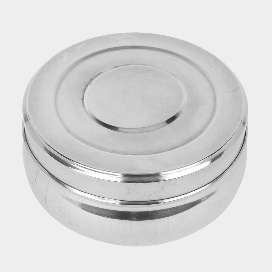430 ml Stainless Steel Poori Dabba, , large image number null