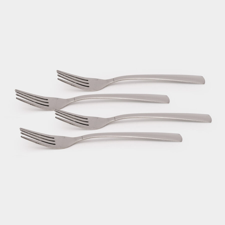 Stainless Steel Tea Fork - 4 Pcs., , large image number null