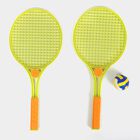 Toy Tennis Racquet Set - Colour/Design May Vary, , small image number null
