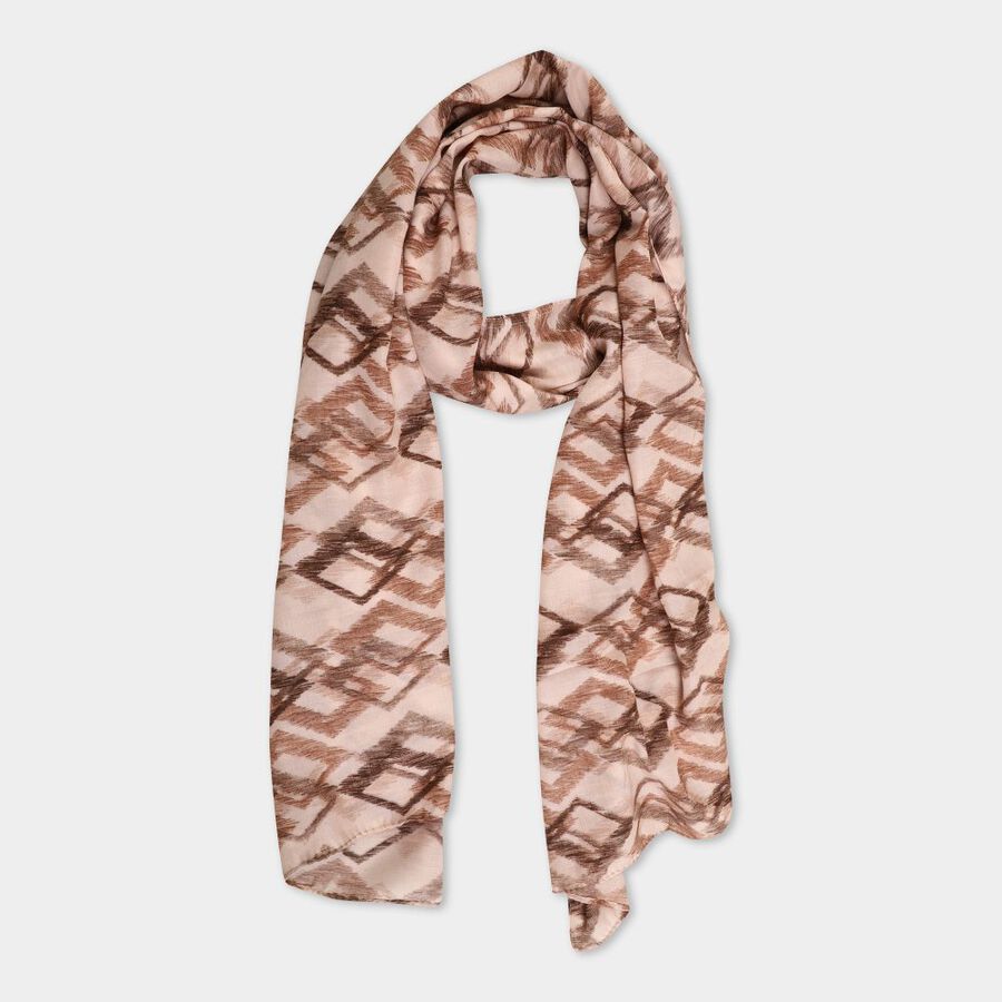 Women's off-White Viscose Scarf, , large image number null