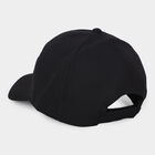 Men's Black Fabric Cap, , small