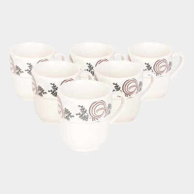 120ml Stoneware Cup, Set of 6