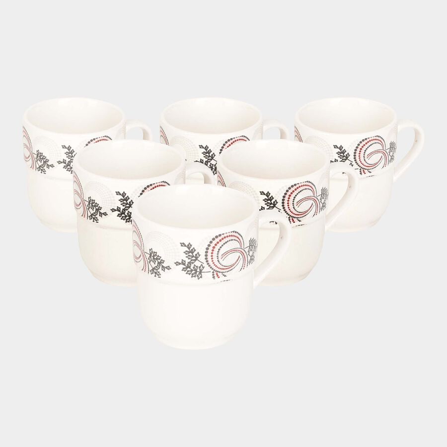 120ml Stoneware Cup, Set of 6, , large image number null