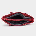 Women's Maroon Polyurethane Hand Bag, , small image number null