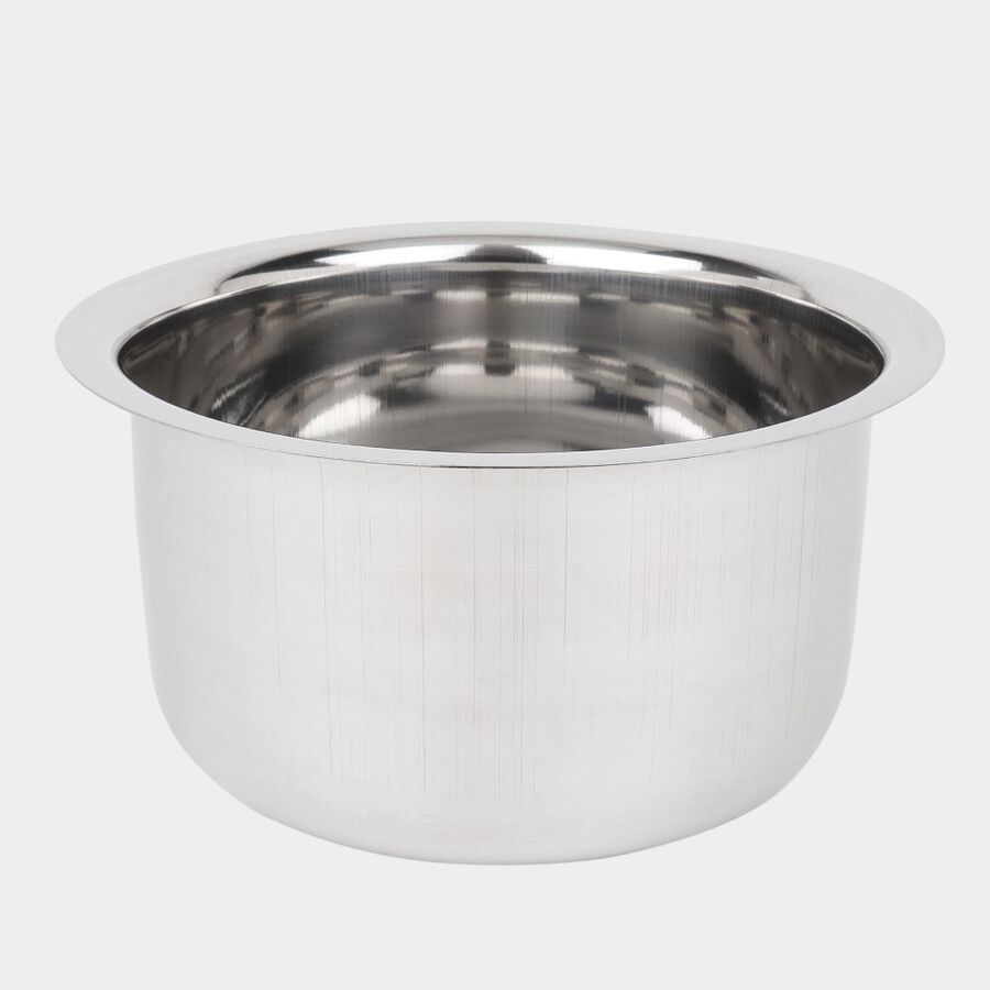 Stainless Steel Tope (Patila) - 2.5 L, Induction Compatible, , large image number null