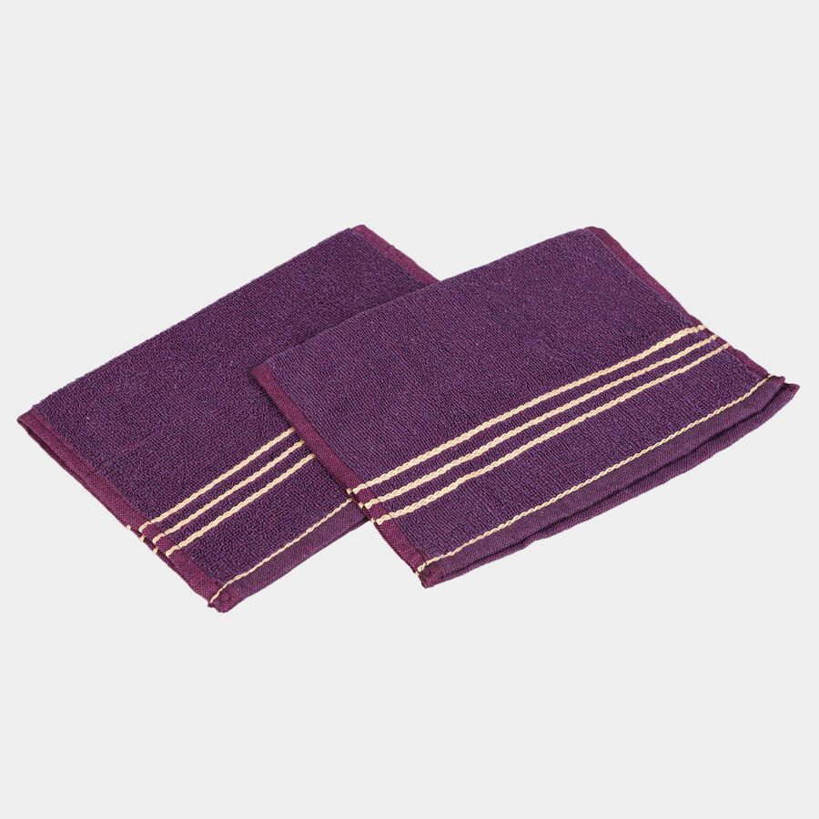 220 GSM Burgundy Microfiber Hand Towel, , large image number null
