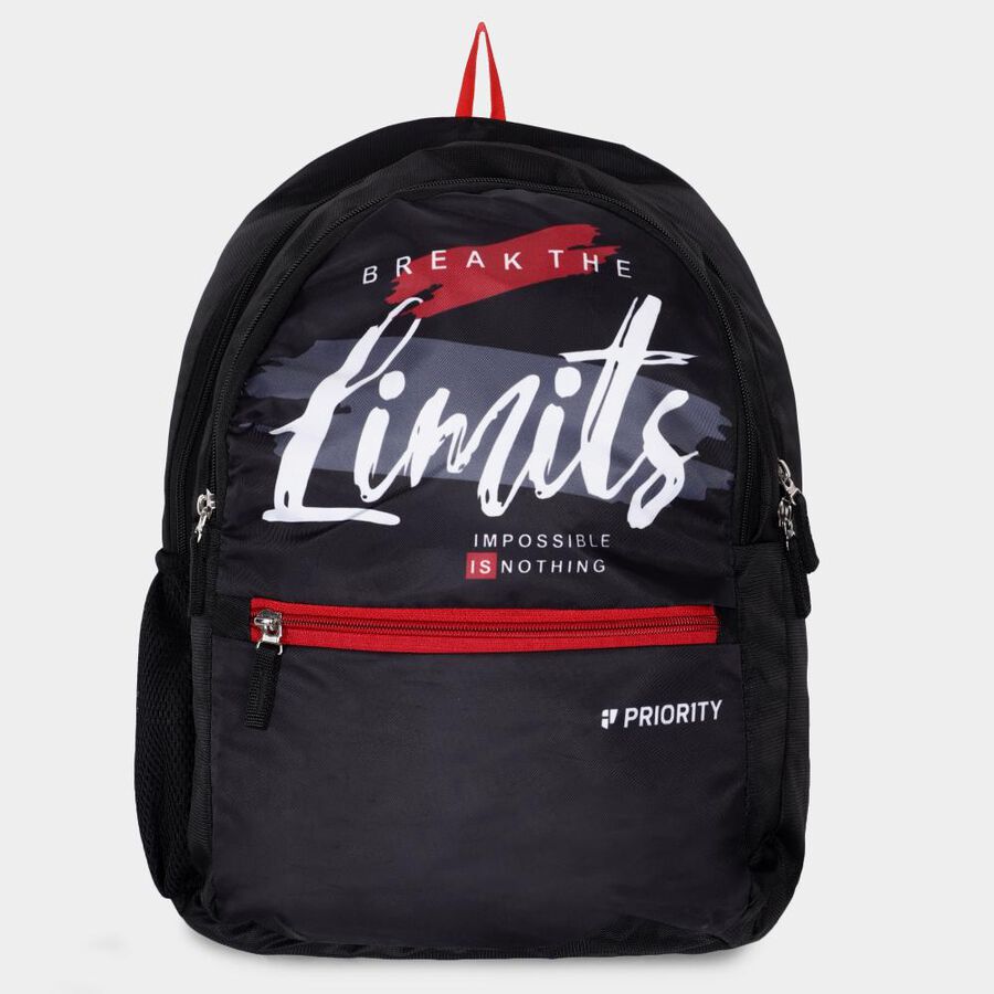Black Backpack, 35 L (Approx), , large image number null