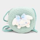 Women's Colour Block Plastic Sling Bag, , small image number null