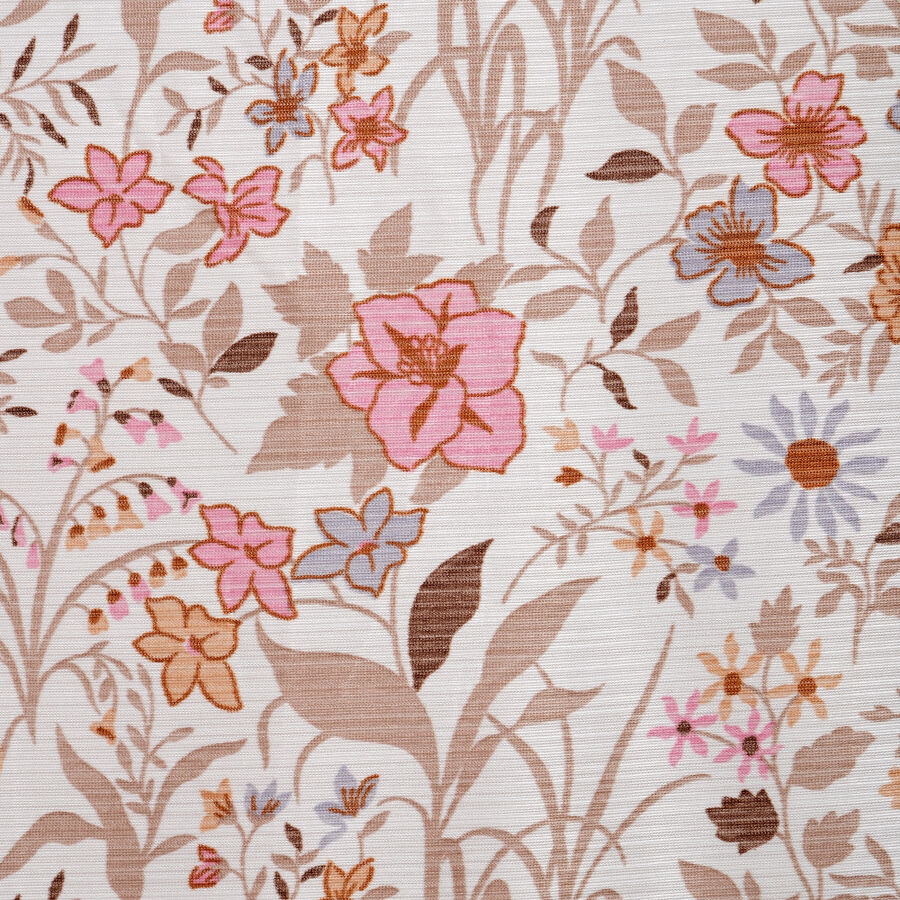 5 ft. Pink Polyester Curtain, , large image number null