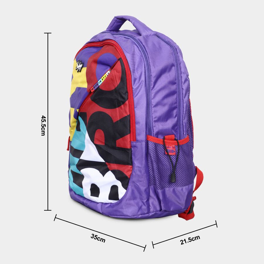 Purple Polyester Backpack 40L (Approx), , large image number null