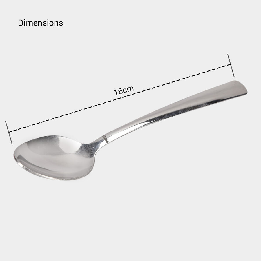 Stainless Steel Baby Spoon - 4 Pcs., , large image number null