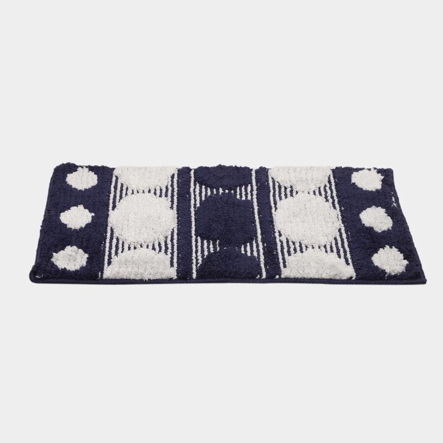 Anti-SKId Blue Polyester Door Mat, , large image number null