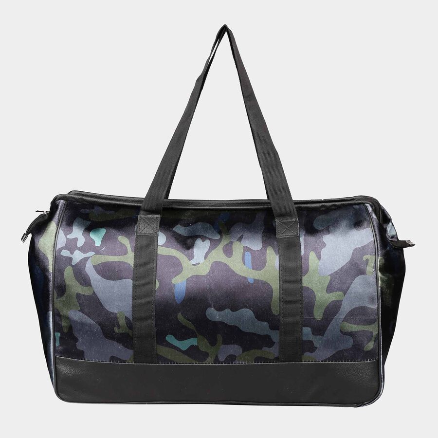 Olive Fabric-Polyester Duffle Bag, , large image number null