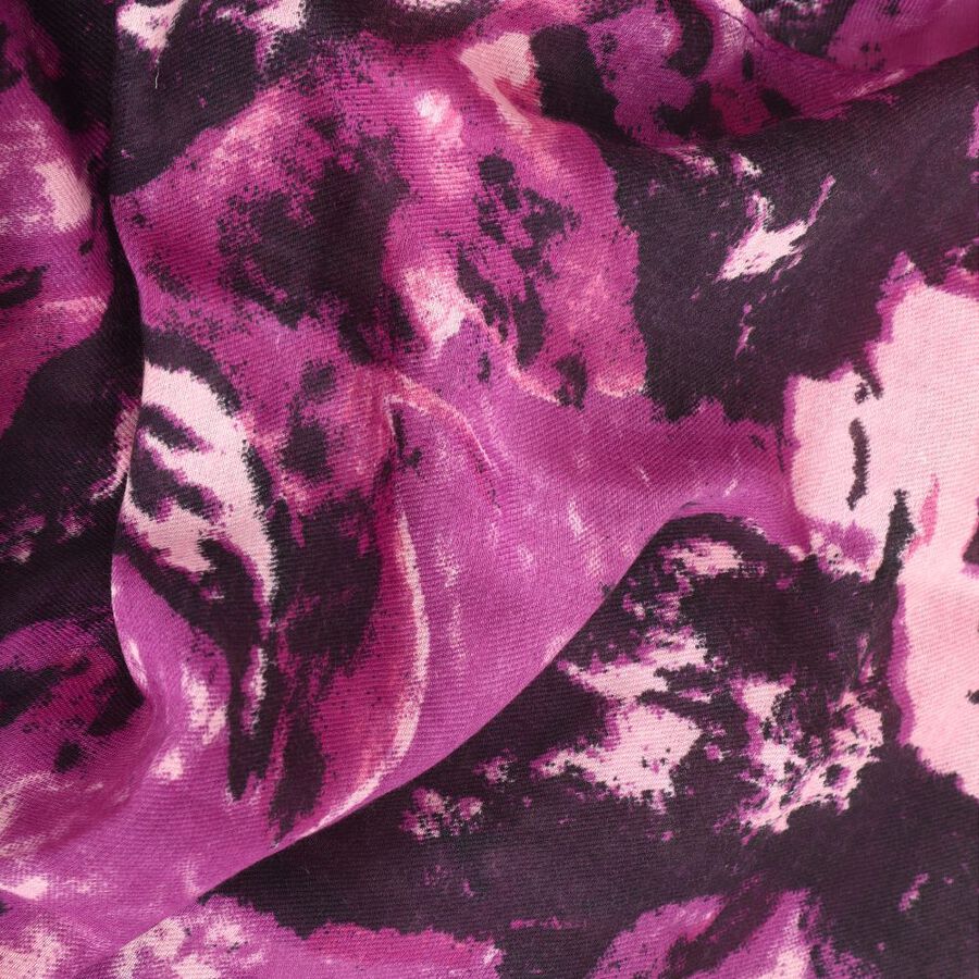 Women's Red Viscose Scarf, , large image number null