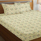 120 GSM Green Polycotton Double Bedsheet, , small image number null