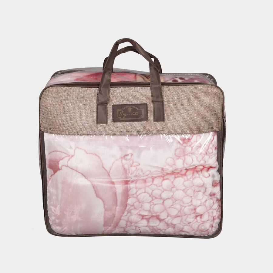 Brown Microfiber Blanket, , large image number null