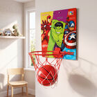 Kid's I-Toys Marvel Avengers Plastic Basketball Hoop with Ball, , small