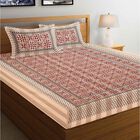 King Size Cotton Bedcover With Pillow Cover, , small image number null