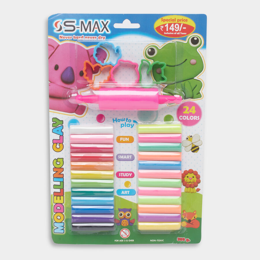 Modelling Clay Set, 24 Shades, , large image number null