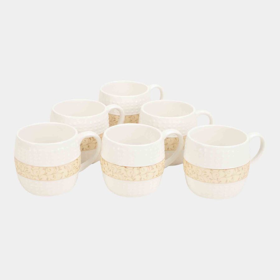 150 ml Bone China Cup, Set of 6, , large image number null