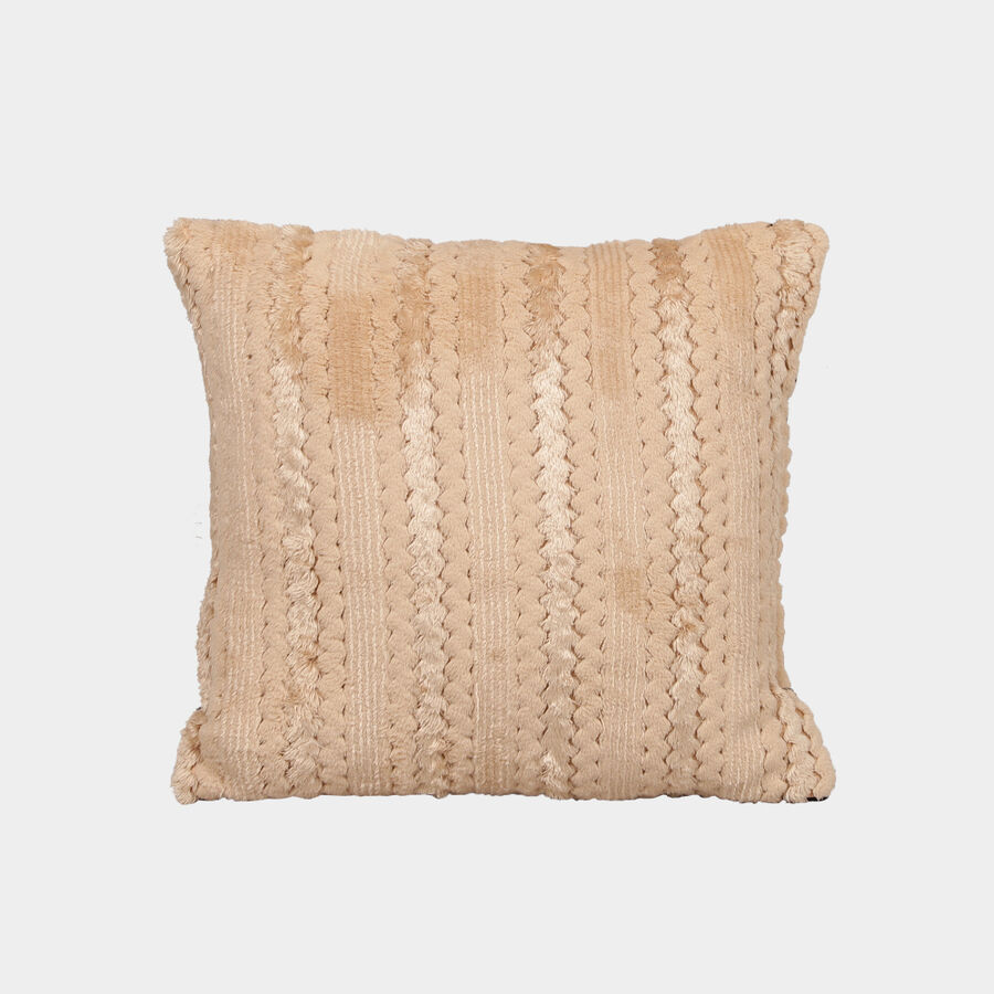 Beige Textured Cushion, , large