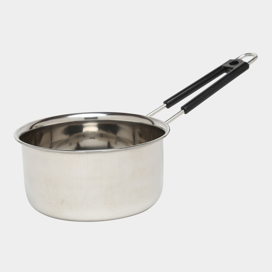 Stainless Steel Sauce Pan 16 cm - 1.1 L, Induction Compatible, , large image number null