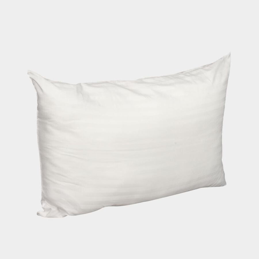 White Recycled Cotton Pillow Set of 2 , , large image number null