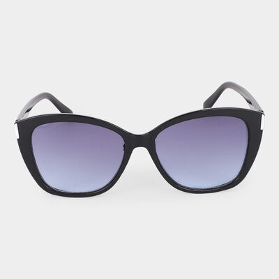 Women's Brown Plastic Sunglasess