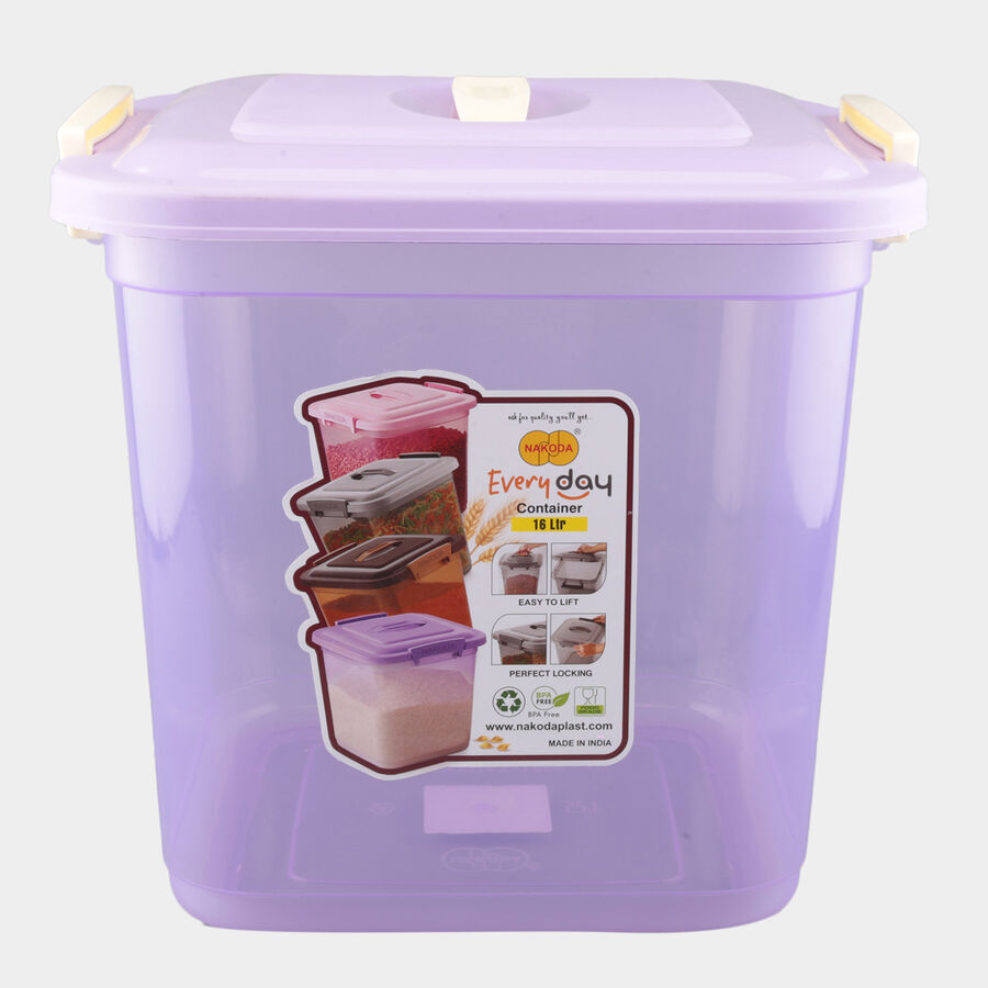 16L Plastic Container, , large