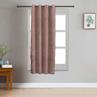 5 ft. Brown Polyester Curtain, , small image number null