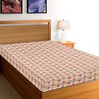 Multicolor Geometric Printed Single Bedsheet, , small