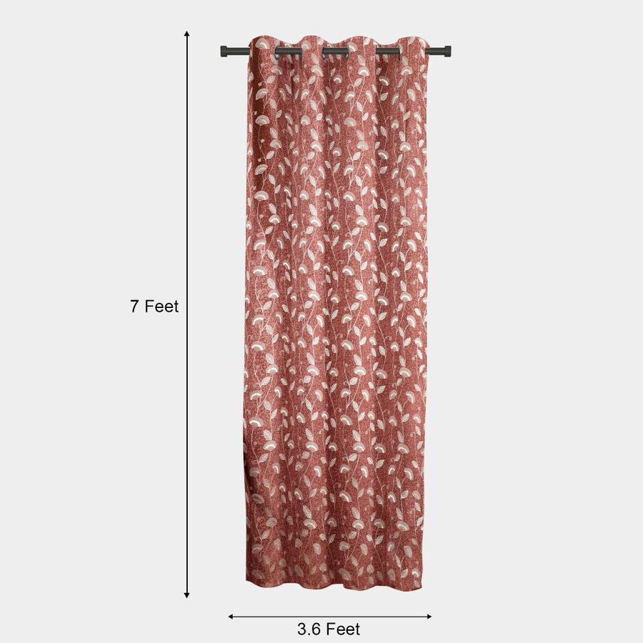 7ft. Maroon Polyester Curtain, , large image number null