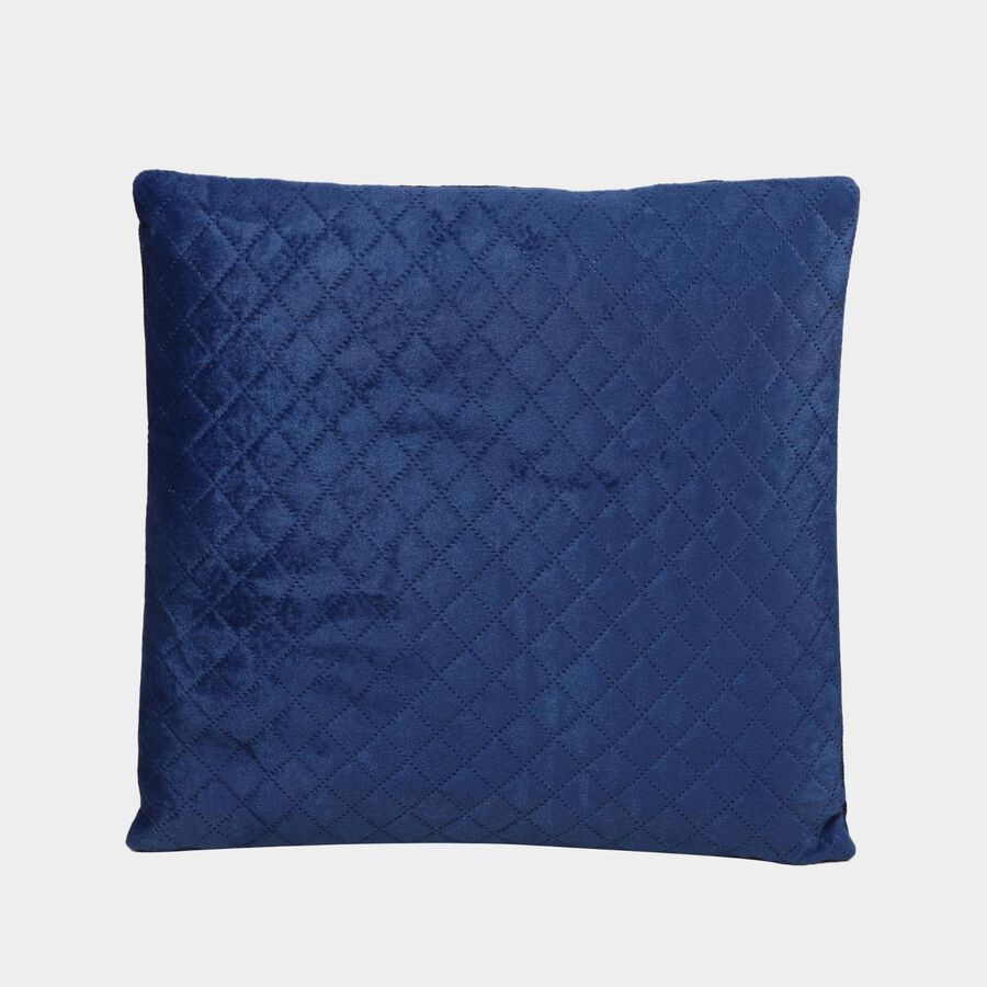 Blue Polyester Cushion Cover, , large image number null