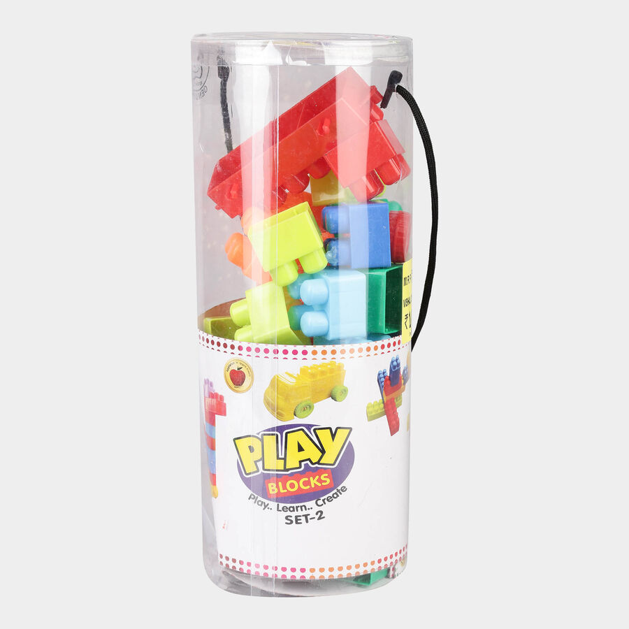 27 Pcs. Plastic Play Blocks , , large image number null