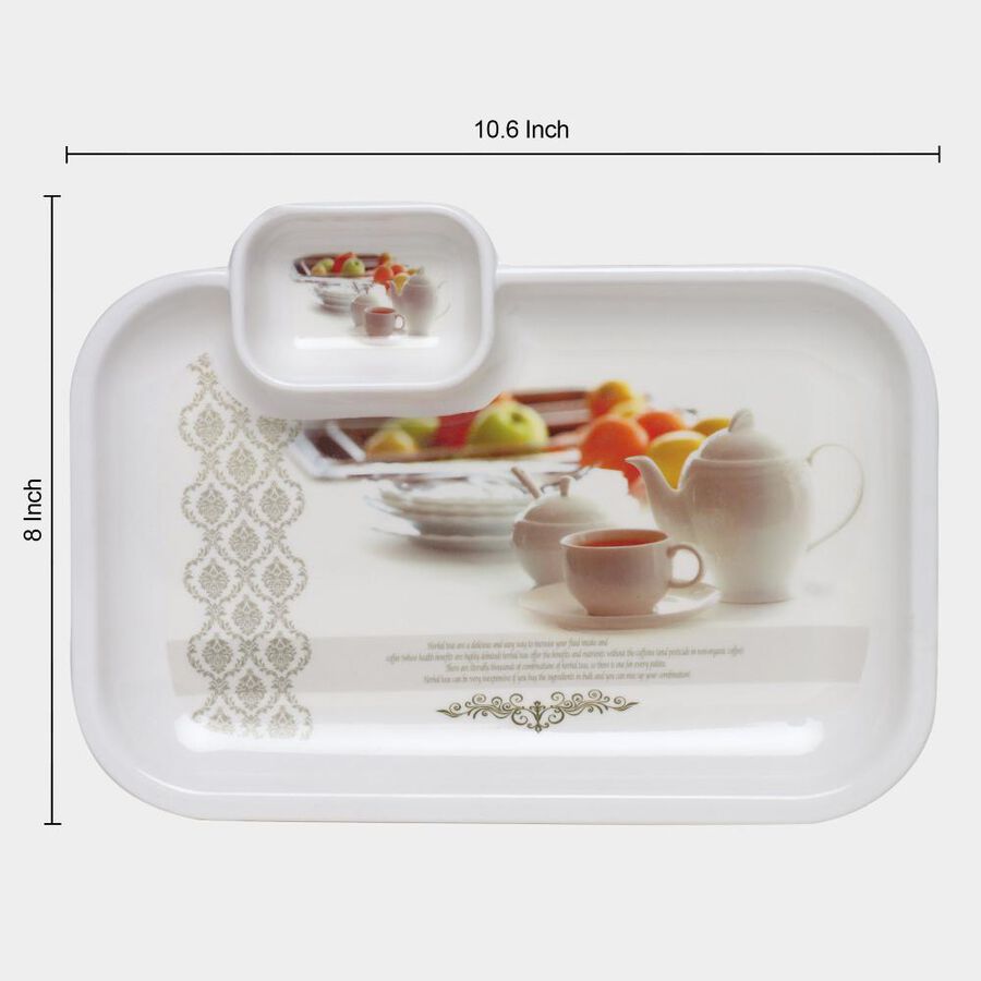 Melamine Snack Plate, , large image number null