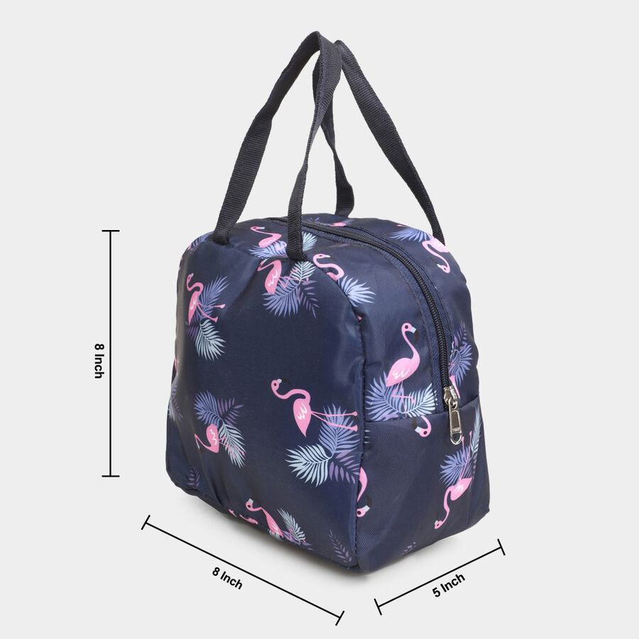 Blue Nylon And Polyester Lunch Bag, , large image number null