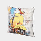 Yellow Polyester Cushion, , small image number null