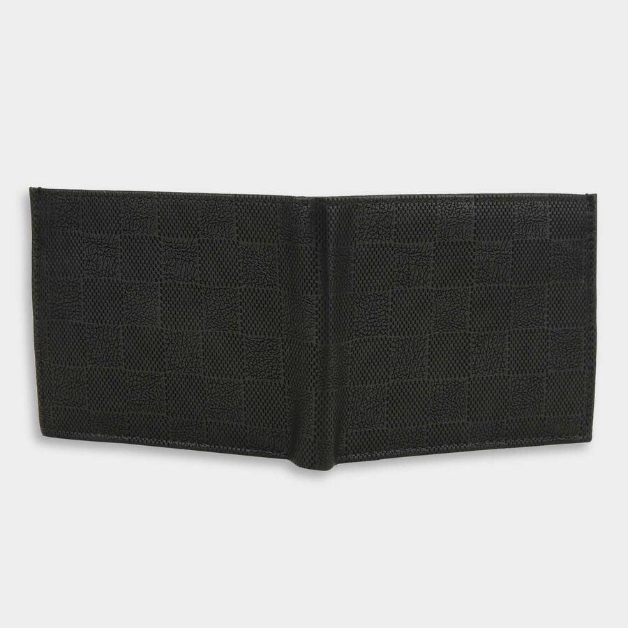 Men PU Black Wallet, , large image number null