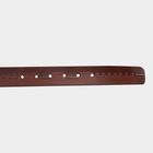 Men's Brown Leather Casual Belt, , small image number null
