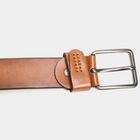 Men's Tan Polyurethane Casual Belt, , small image number null