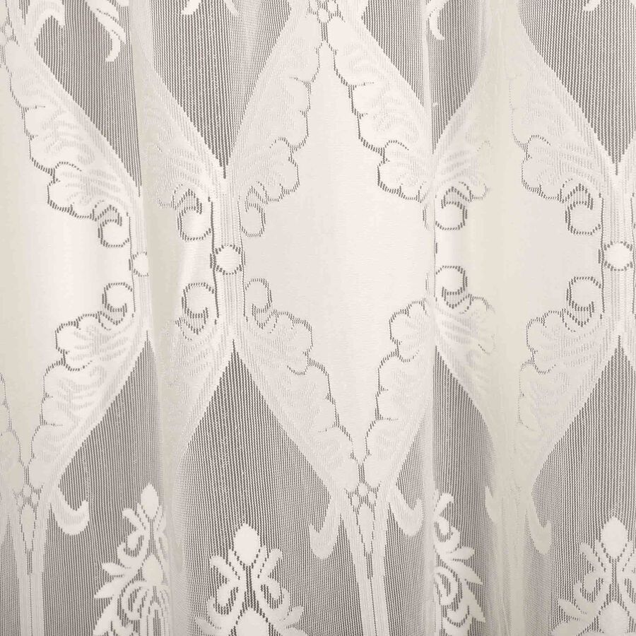 7ft. Beige Polyester Curtain, , large