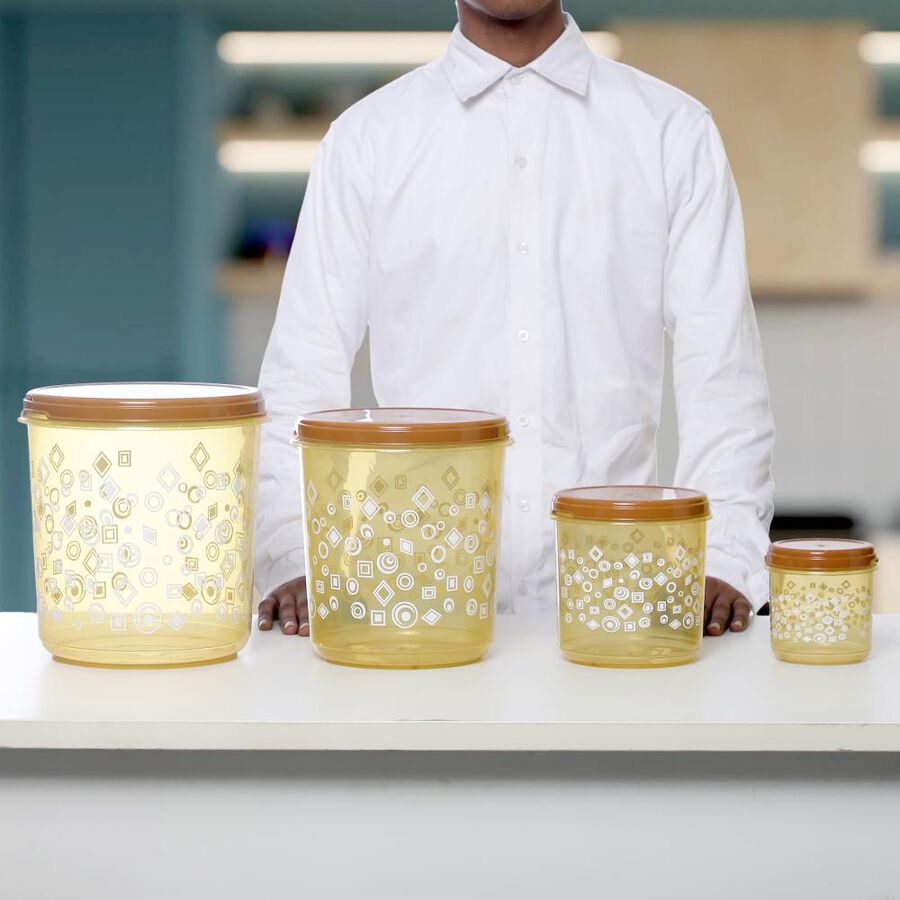 Plastic Container Set of 4, , large