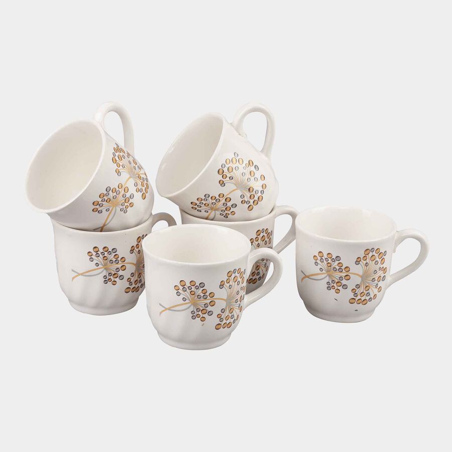 120 ml Stoneware Cup, Set of 6, , large image number null