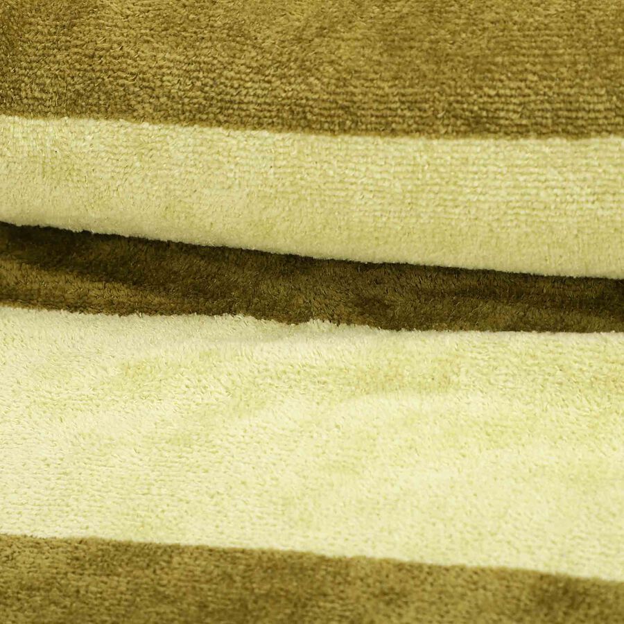 400 GSM Green Cotton Bath Towel, , large