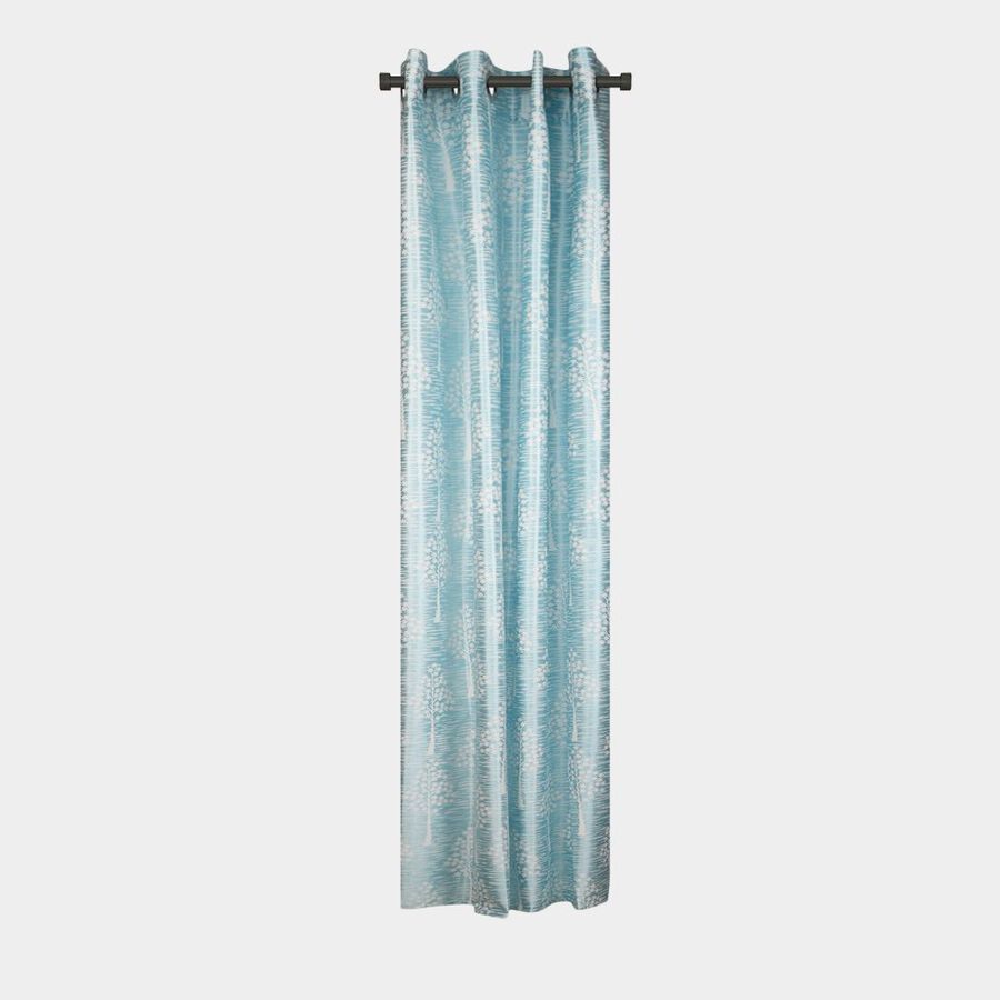 7ft. Light Blue Microfiber Door Curtain, , large image number null