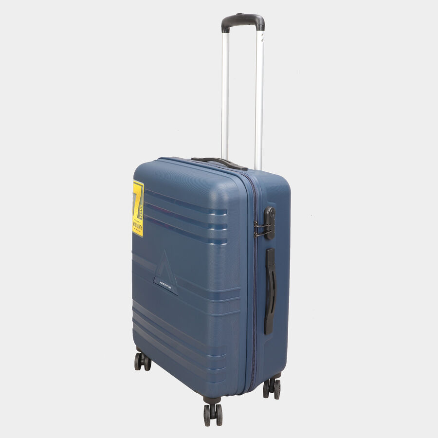8-Wheel Dark Blue PVC Matee Hard Case Trolley, Small + Medium + Large, , large image number null